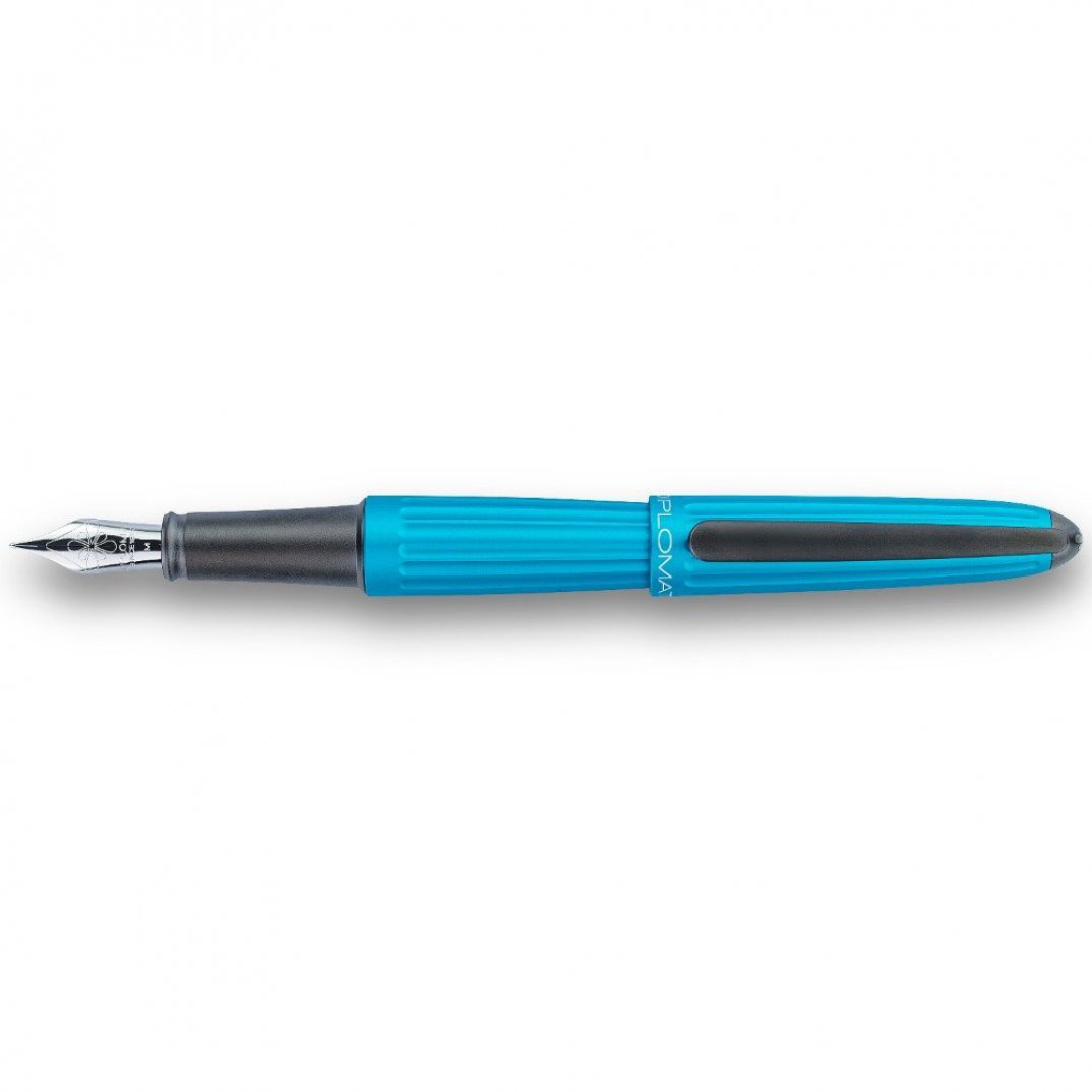 DIPLOMAT - TURQUOISE FOUNTAIN PEN - Buchan's Kerrisdale Stationery