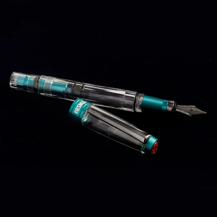 TWSBI - Diamond 580 - Fountain Pen - Caribbean with Onyx