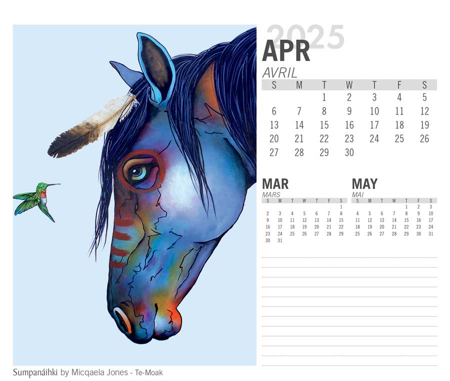 Indigenous Collection - 2025 Desk Calendar