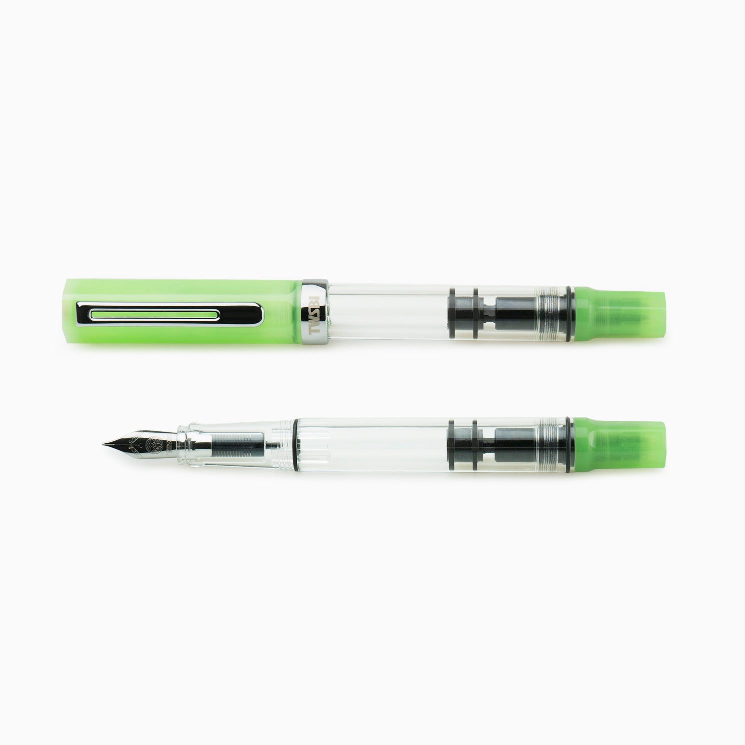 TWSBI - ECO Fountain Pen - GLOW Green - Buchan's Kerrisdale Stationery