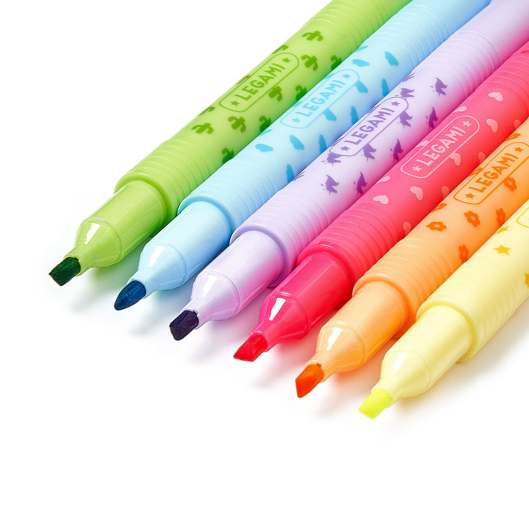 Legami - Magic Erasable Highlighters - Assorted 6 Pack