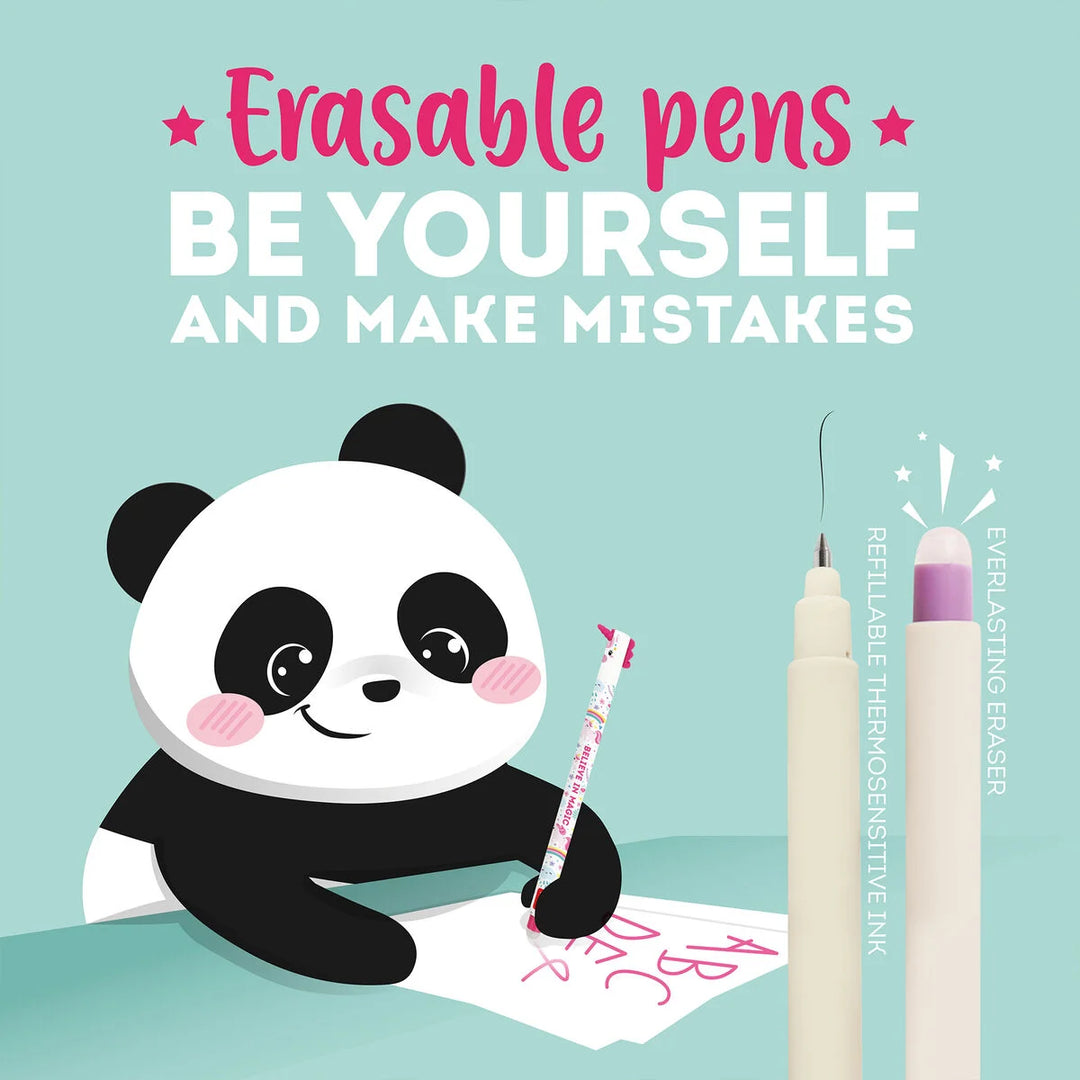 Legami - Erasable Gel Pen - Panda