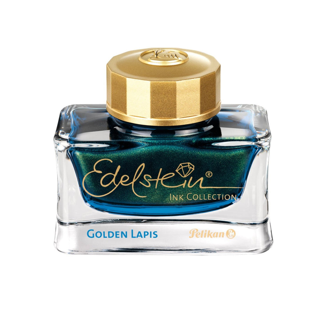 Pelikan - Edelstein Fountain Pen Ink Golden Lapis - 50ml Bottled Ink - Year of Ink 2024 Special Edition - Free shipping to US and Canada - Vancouver Buchan's Kerrisdale Stationery Store