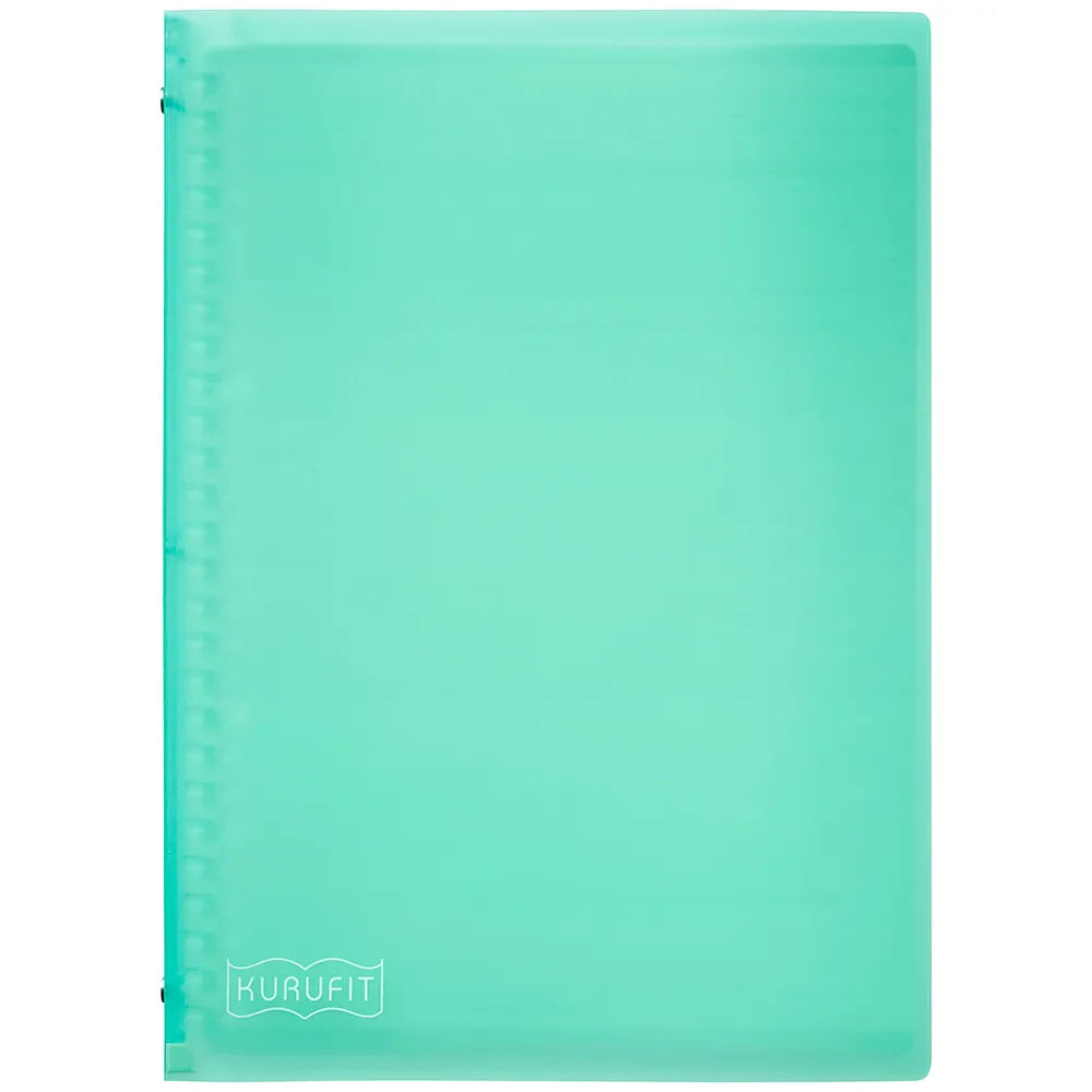 buy japanese stationery in vancouver canada and usa - MARUMAN - Kurufit Binder - B5 Size 26 Holes - Light Blue