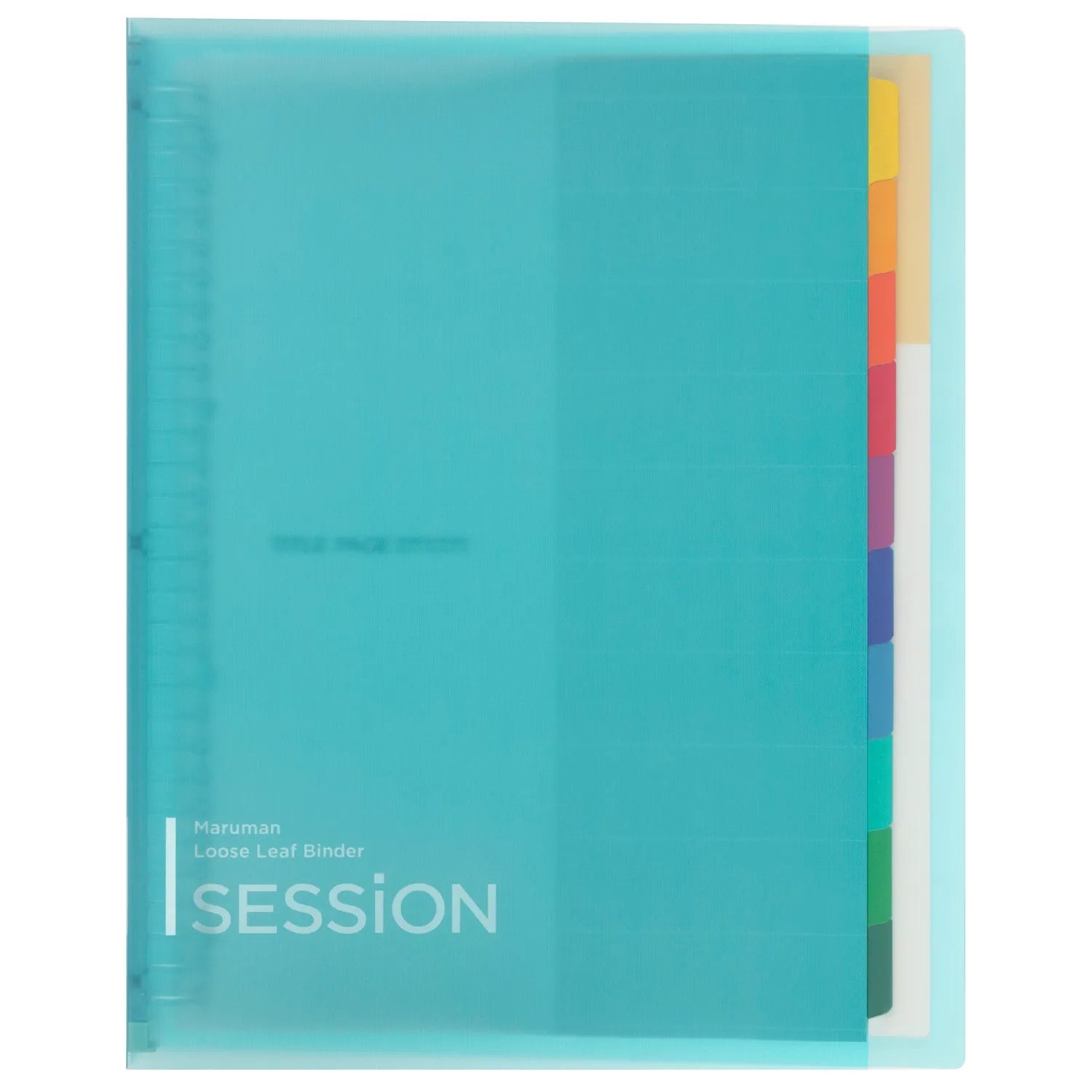 buy japanese stationery in vancouver canada -MARUMAN - SESSiON Binder - A4 Size 30 Holes - Light Blue