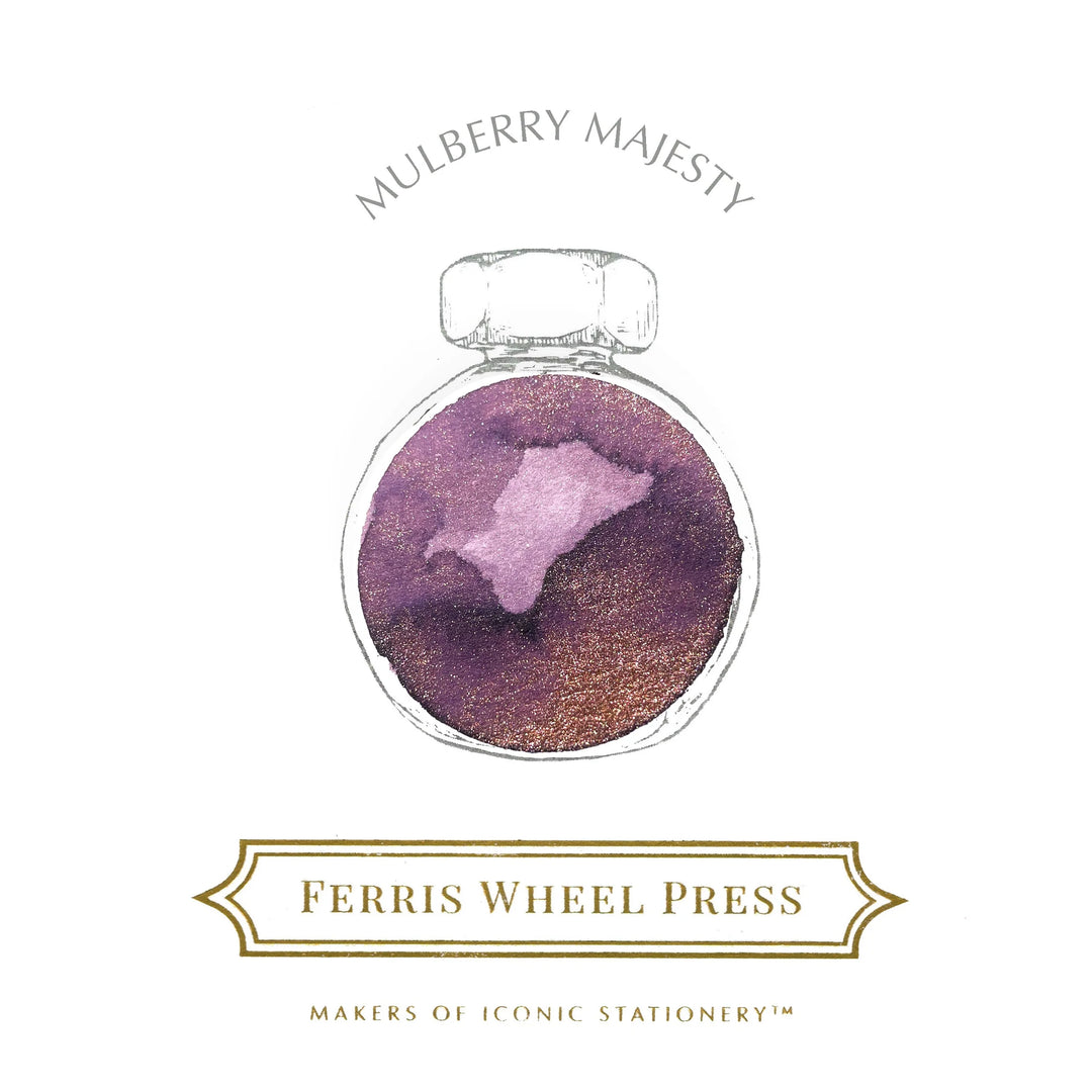 Ferris Wheel Press - Fountain Pen Ink 10 ml - Mulberry Majesty