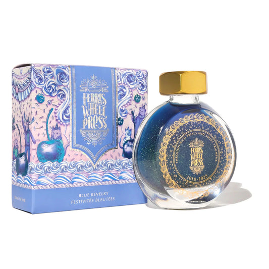 Ferris Wheel Press - Fountain Pen Ink 38 ml - Blue Revelry - Limited Edition 2025