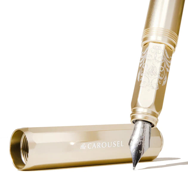 FERRIS WHEEL PRESS - Aluminum Carousel Fountain Pen - 2023 Limited Edition - Brilliant Beanstalk