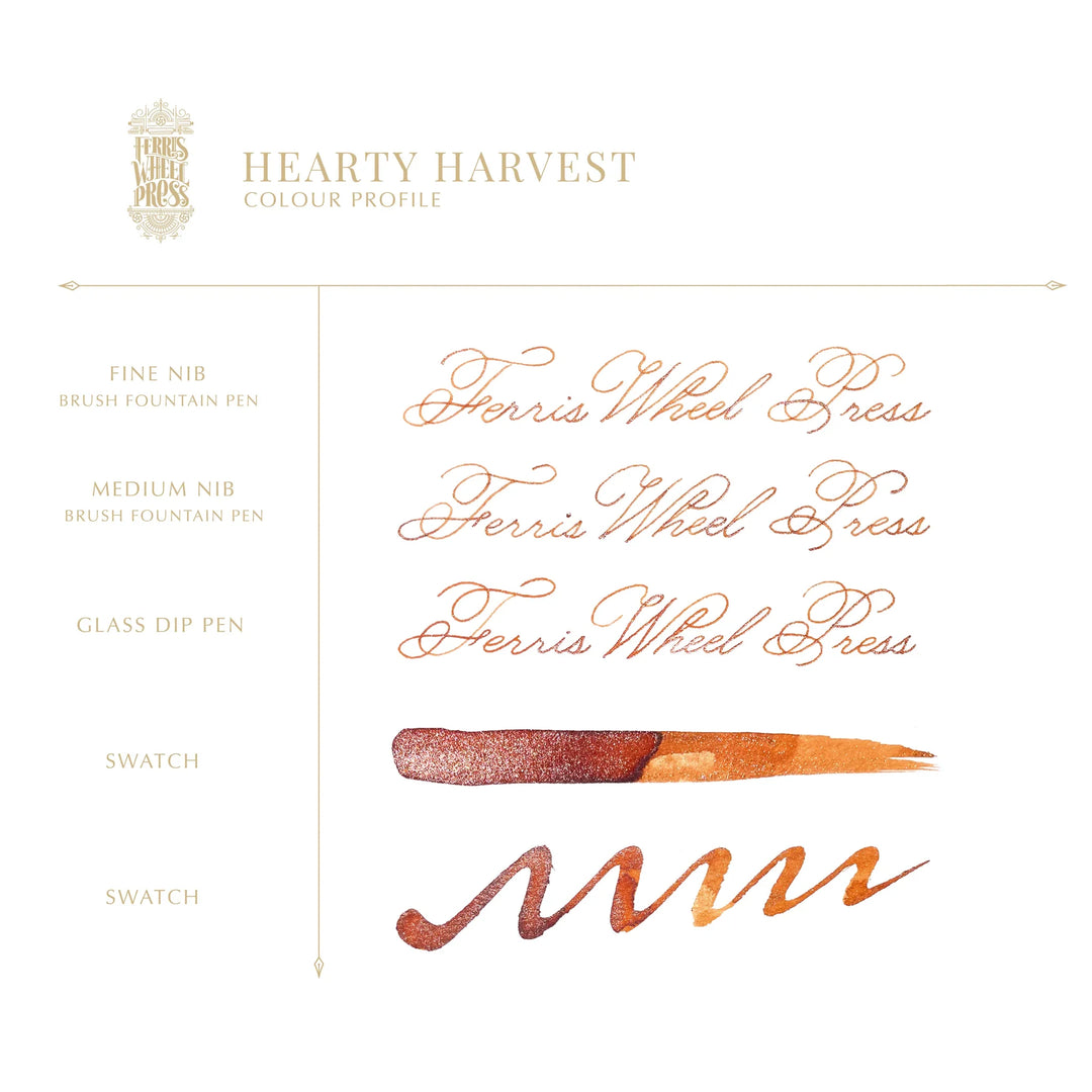 Vancouver stationery store - FERRIS WHEEL PRESS – Fountain Pen Ink Glass Bottle 38ml – Hearty Harvest