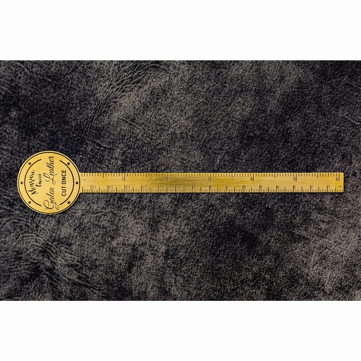 Galen Leather - Brass Ruler - Letter Opener