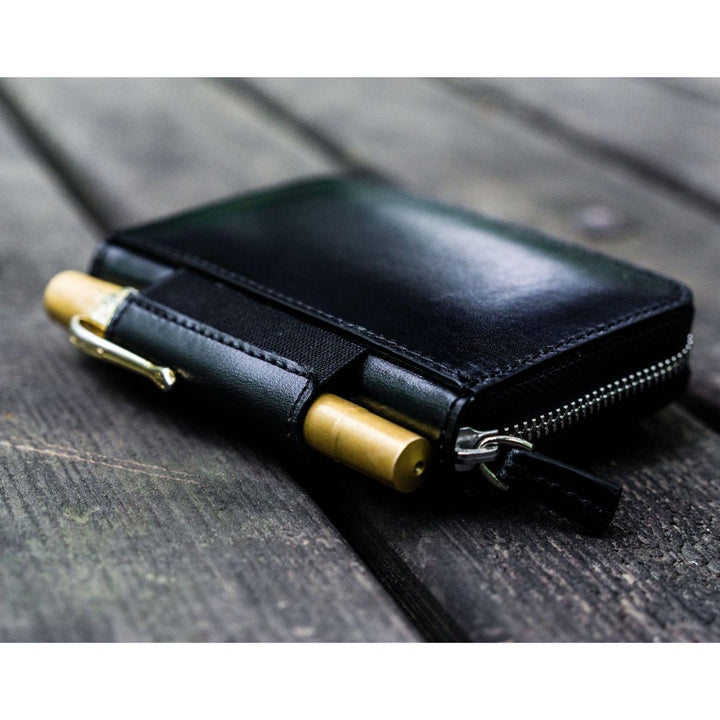 Galen Leather - EDC Wallet - Black