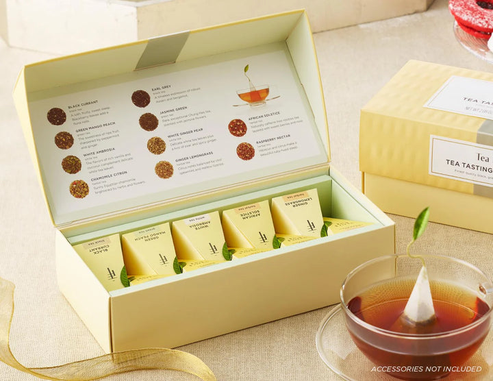 Tea Forte - Petite Presentation Box - Tea Tasting Assortment