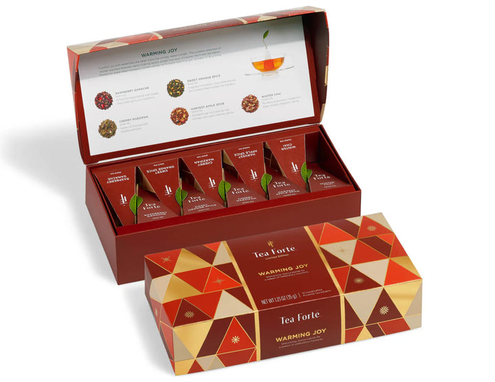 Tea Forte - Warming Joy - Mini Petite Presentation Box - Limited Edition