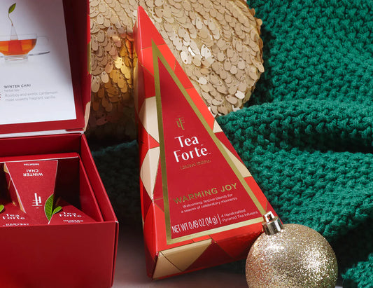 Tea Forte - Warming Joy - Petite Tea Tree - Limited Edition