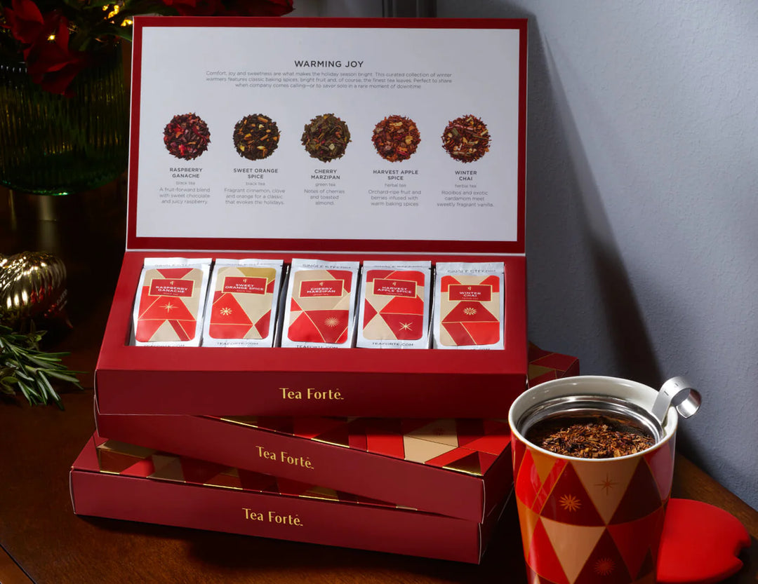 Tea Forte - Ruby - Single Steeps - Limited Edition