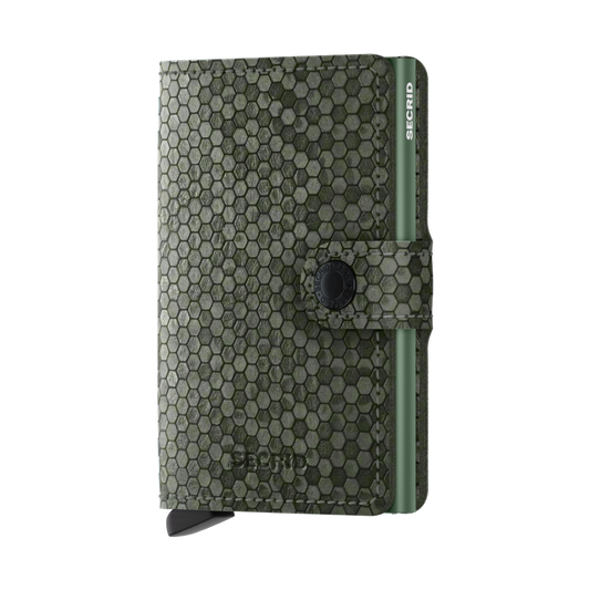 SECRID - Miniwallet - Hexagon Green