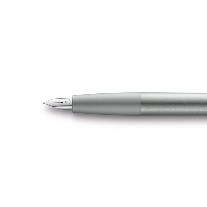 LAMY - AION FOUNTAIN PEN - OLIVE SILVER