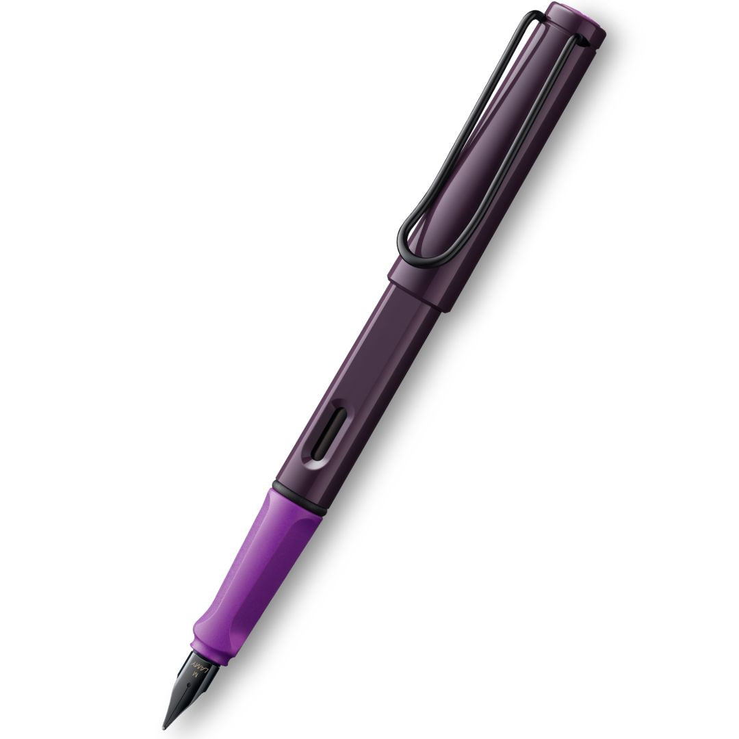 LAMY - Safari - Fountain Pen - Kewi Violet Blackberry Shiny - 2024 Special Edition