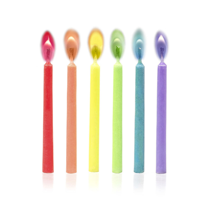 LEGAMI - Party Candles with Coloured Flames