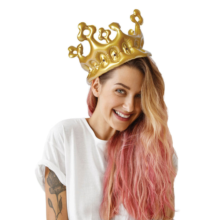 LEGAMI - Adult Party Queen Inflatable Crown