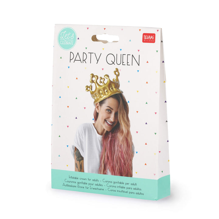 LEGAMI - Adult Party Queen Inflatable Crown