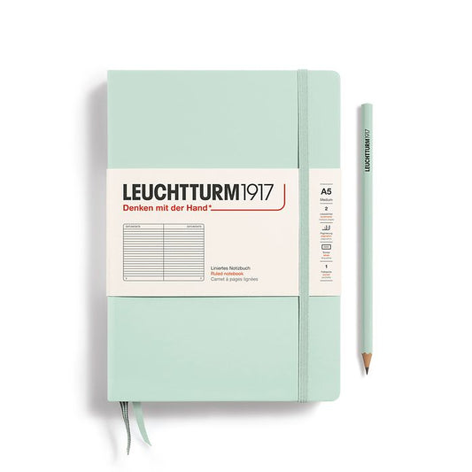 Leuchtturm1917 - Hardcover - A5 Notebook - Mint Green