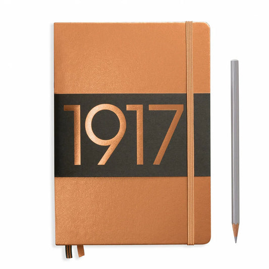 LEUCHTTURM 1917 - A5 Notebook - Special Edition - Hardcover - Ruled - Copper