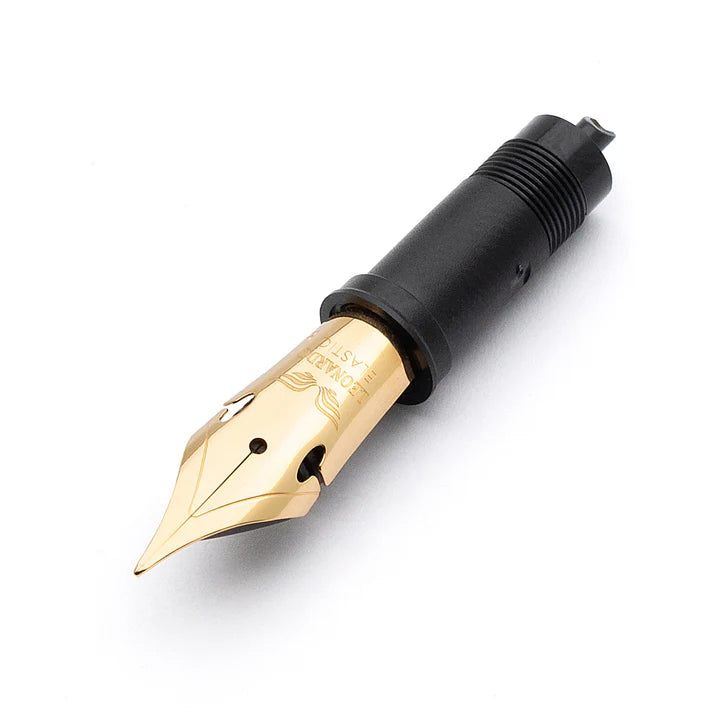 Leonardo Pen - Replacement Elastic Nibs - Gold Plated Elastic Steel - Fine