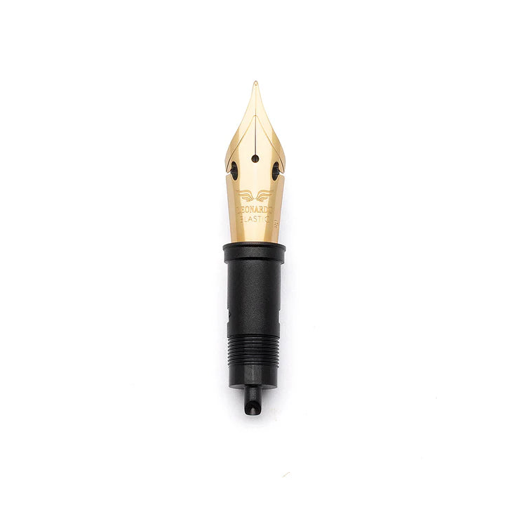 Leonardo Pen - Replacement Elastic Nibs - Gold Plated Elastic Steel - Fine