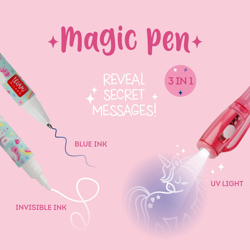 Legami - Magic Pen Invisible Ink - Unicorn