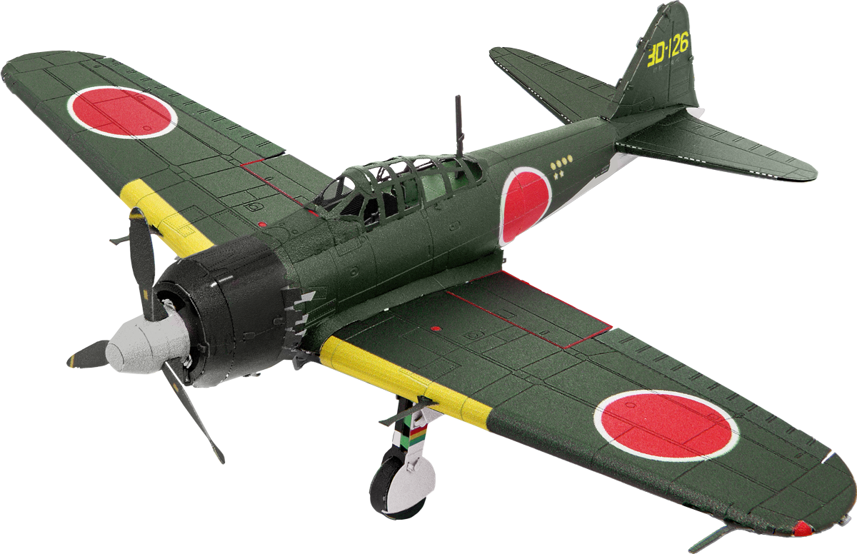 METAL EARTH - STEEL 3D MODEL KIT - MITSUBISHI ZERO