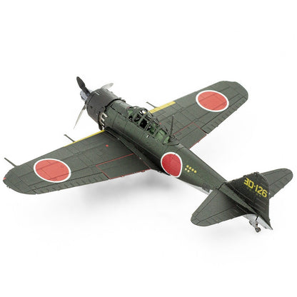 METAL EARTH - STEEL 3D MODEL KIT - MITSUBISHI ZERO