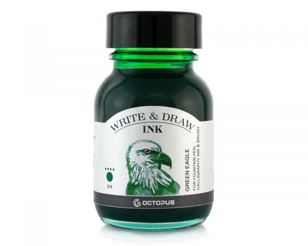 Octopus Fluids - Write & Draw Ink 50ml - 374 Green Eagle