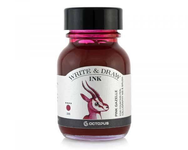 Octopus Fluids - Write & Draw Ink 50ml - 396 Pink Gazelle