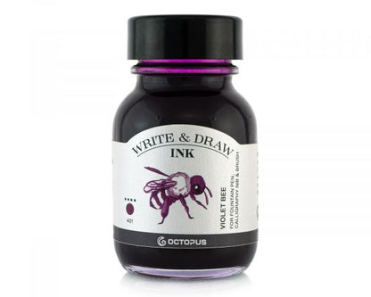 Octopus Fluids - Write & Draw Ink 50ml - 401 Violet Bee