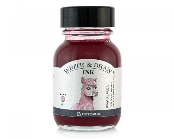 Octopus Fluids - Write & Draw Ink 50ml - 457 Pink Alpaca