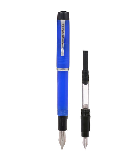 OSPREY PENS - SCHOLAR Fountain Pen "Royal Blue" With Standard And Flex Nib Options - Buchan's Kerrisdale Stationery