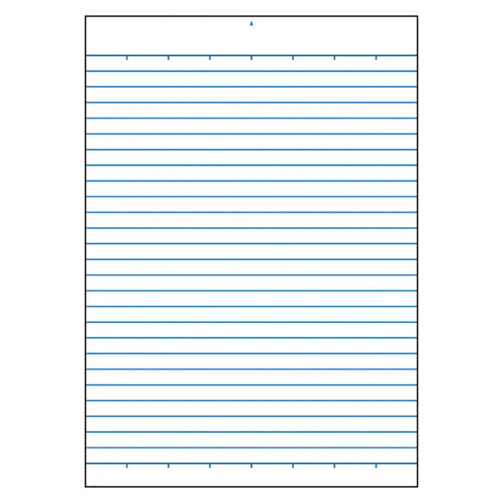 Maruman - A5 Loose Leaf Paper - 7mm Ruled Report Paper Pad