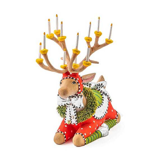 PATIENCE BREWSTER - Dash Away Sitting Dasher Reindeer Figure