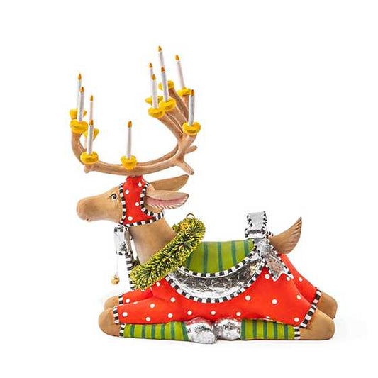 PATIENCE BREWSTER - Dash Away Sitting Dasher Reindeer Figure