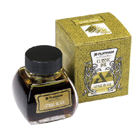 PLATINUM - 60ml Bottle Classic Ink - #47 Citrus Black