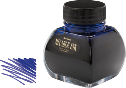 PLATINUM - 60ml Bottle Mixable Ink - Aurora Blue