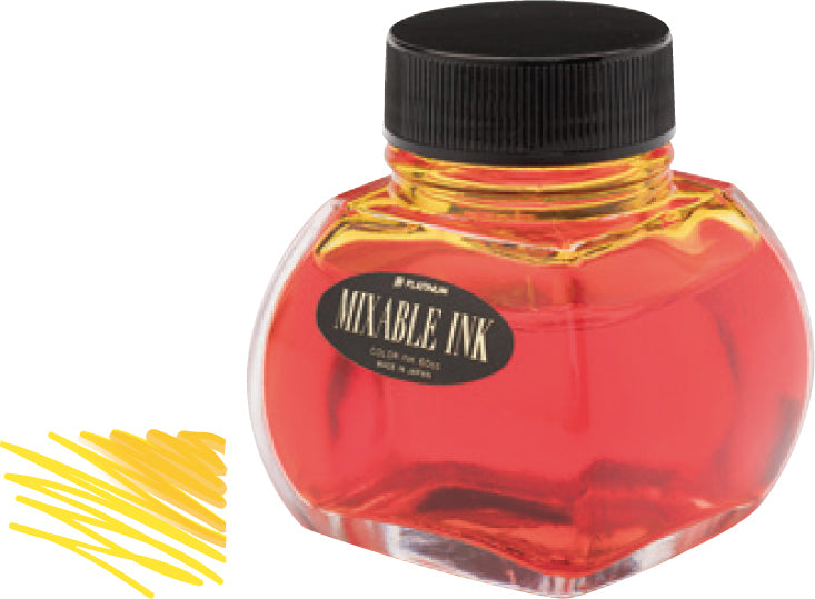 PLATINUM - 60ml Bottle Mixable Ink - Sunny Yellow
