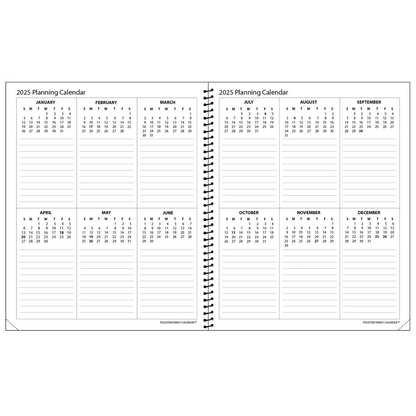 POLESTAR - FAMILY CALENDAR PLANNER - 2025