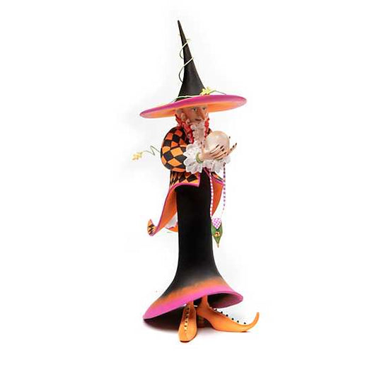 Patience Brewster - Crystal Ball Witch Figure