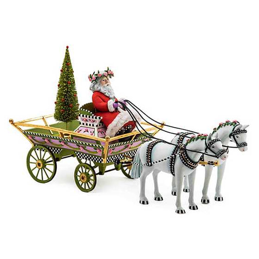 Patience Brewster -  Holiday Caroler Horse Drawn Sleigh