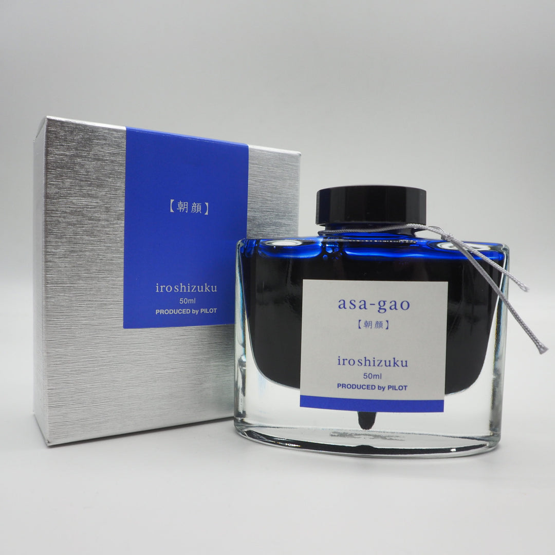Pilot Ink Iroshizuku Bottled Ink 50ml - Shades of Blue - Asa Gao