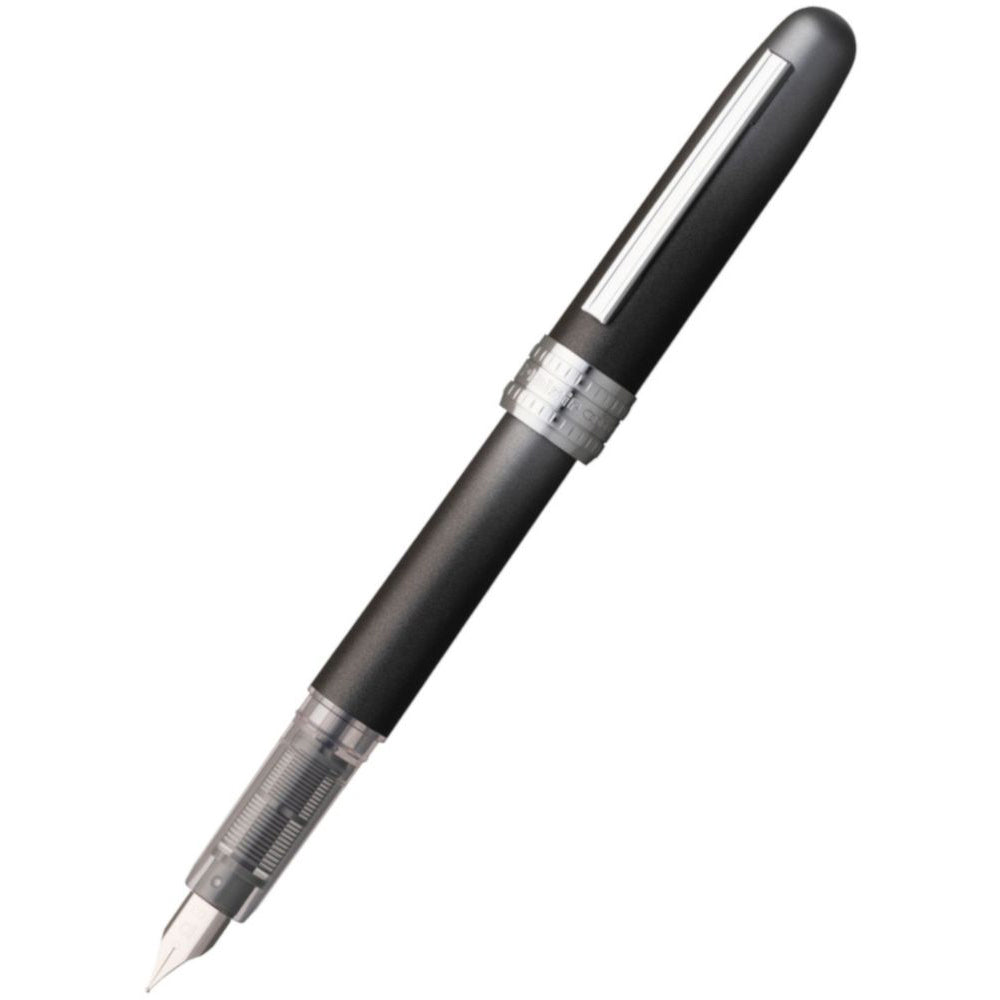 Platinum Plaisir 10 year anniversary Night Grey Fountain Pen main