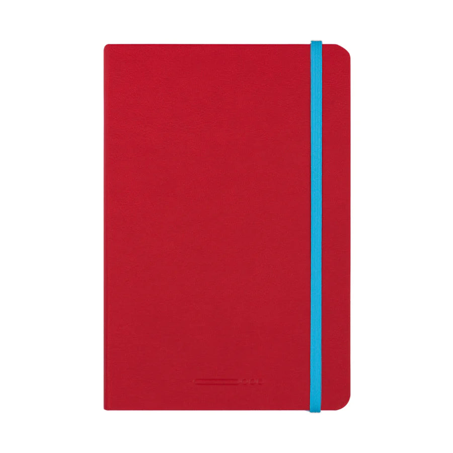 ENDLESS RECORDER A5 NOTEBOOK – TOMOE RIVER PAPER – ‘Crimson Sky’ Red