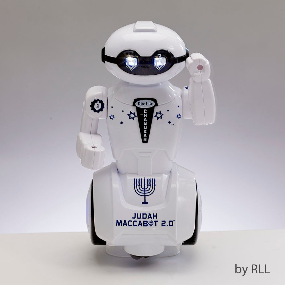 Rite Lite - Judah Maccabot 2.0 Chanukah Robot,Plays 3Chanukah songs